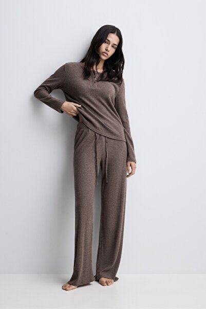 LEFTIES Uzun pijama takımı