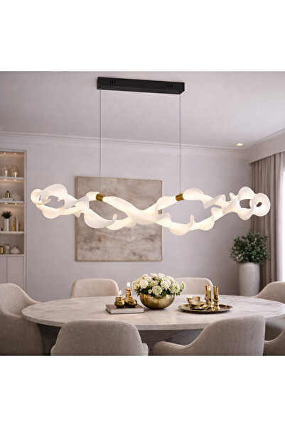 DIGITAL Merchandise Lustra LED Suspendata Acril UNDA Infinity, 36W, Lumina Ca...