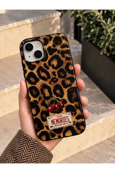 OVADA İphone 13/14/15 Uyumlu Desenli Silikon Telefon Kılıfı