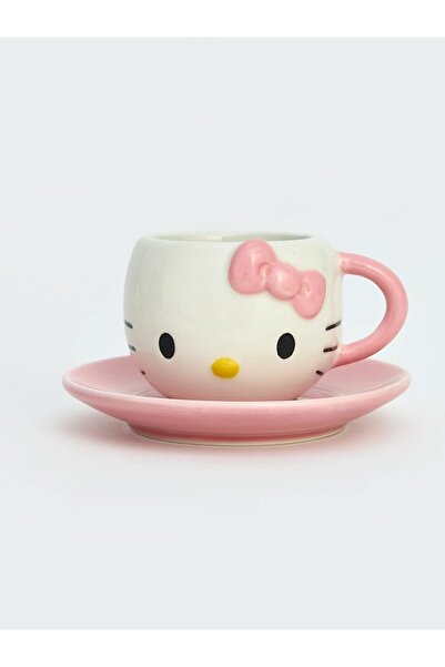 LC Waikiki Hello Kitty Figürlü Seramik Kahve Fincan Takımı - 110 ml
