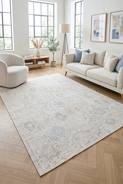 Decomia Home HERITAGE Etnik Desenli Şönil Kilim Salon Halısı Mutfak Halısı Yo...