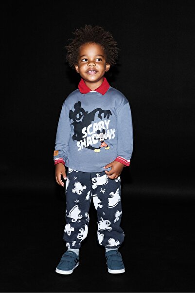 LEFTIES Mickey Mouse ©Disney süet t-shirt ve pantolon takımı