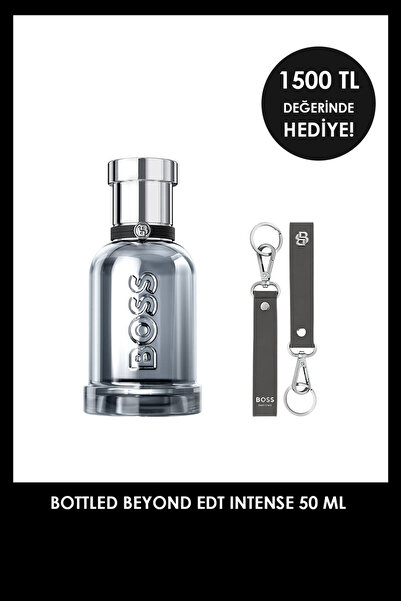 BOSS Bottled Beyond EDT Intense 50 ml + Anahtarlık Erkek Parfüm Set
