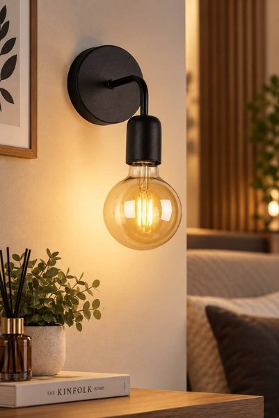 VENON Duru Apli̇k Black | |   Wall Lamp Wall Lighting | |   Ampul Is Excluded | |   E-27 Duylu Apli̇k | |   Metal Retro Wall Lamp Bathroom Lighting Entrance Hall Hallway Lamp Young Room | |   Up and down Direction