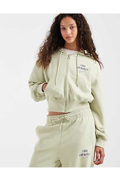 Nike Phoenix Fleece Full-Zip Hoodie -kadın sweatshirt Melisa Spor