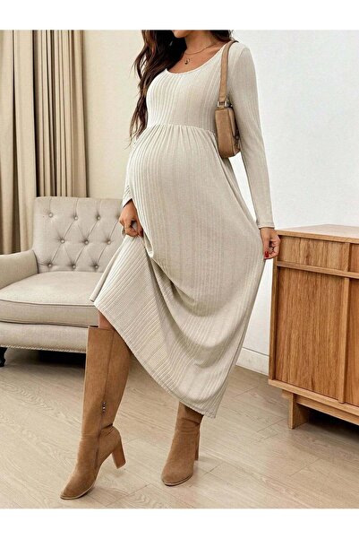 Sheya Midi Length dress, beige