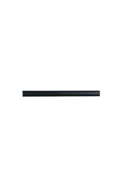 OEM Maner pentru mobila, metalic, finisaj negru mat, 96 mm, lungime 120 mm