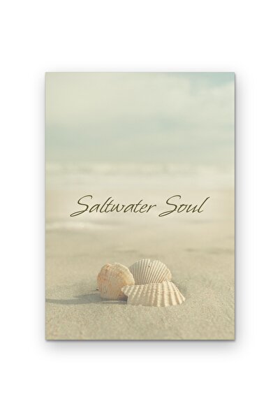 OEM Poster Cardboard 250g A4 Soul of SALT Water, Motivational Quote, Minimali...