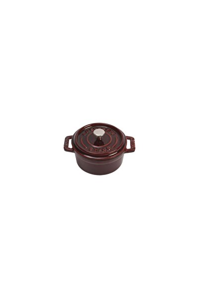 STAUB Mini-Cocotte cooking pot, cast iron, 10cm/0.25L, Grenadine -