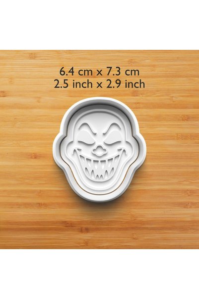 Hobist Halloween 2027 Scary Icons Set Cookie and Candy Dough Mold