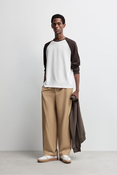 LEFTIES Baggy tailored fit jogger pantolon
