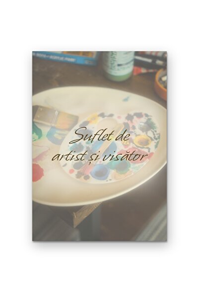 OEM Poster Carton 250g A4 Suflet de artist și visător, Decor perete motivant,...