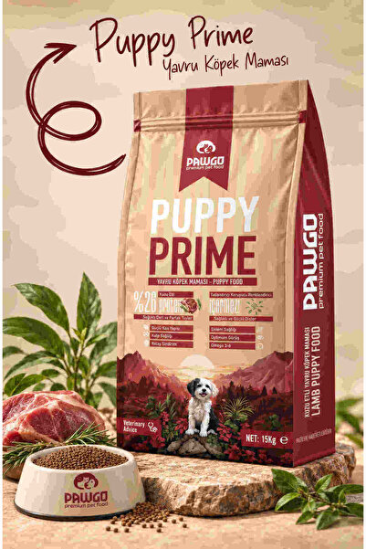 Puppy Prime 15 Kg | Kuzu Etli | Yavru Köpek Maması