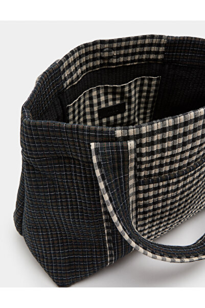 Marks & Spencer Gingham Desenli Çanta
