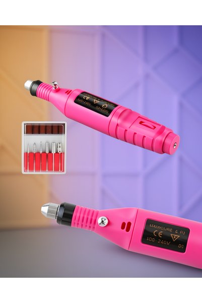 Generic Brand Electric Manicure Pedicure Set Replaceable Head