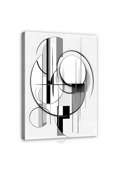 Wallarena TABLOU ARTISTIC ABSTRACT MODERN CU FIGURI, PE PÂNZĂ, PENTRU DORMITO...