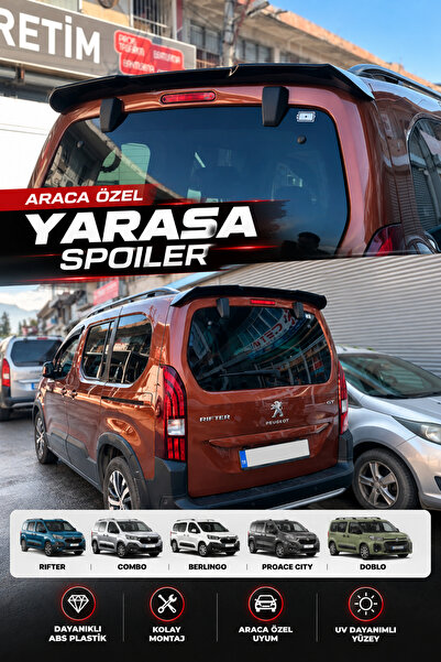 ModGR-Dizayn RİFTER-COMBO-BERLİNGO-PROACE-DOBLO ARACA ÖZEL ÜRETİM YARASA SPOİ...