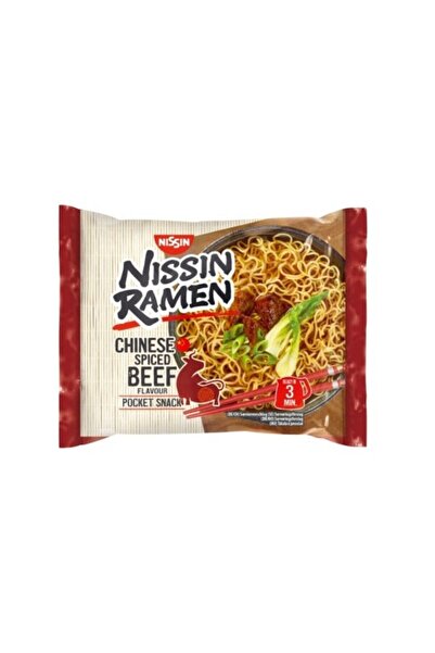 Nissin Азиатски инстантни нудли с говеждо месо, китайски 66.8г