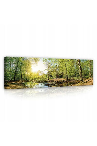 Wallarena LAS NATURA XXL tablou pentru dormitor modern 145x45