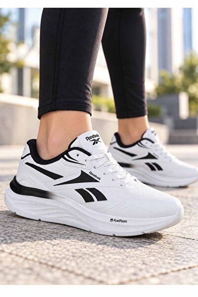 Reebok Women's White Sports Shoes Fuelfoam Sole Running Walking Casual Sneaker