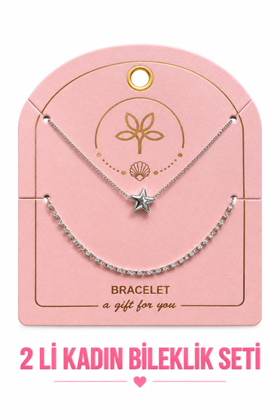 Jack Ferrero Women's 2-Piece Bracelet Combination