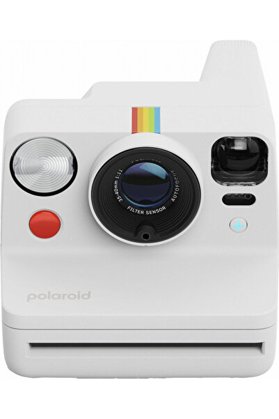 Polaroid Now+ Γενιά 3 Στιγμιαία Φωτογραφική Μηχανή Λευκή
