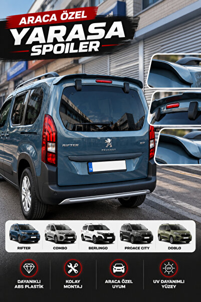 GR-Dizayn BERLİNGO-RİFTER-COMBO-DOBLO-PROACE ARAÇLARINIZA ÖZEL YARASA SPOİLER...