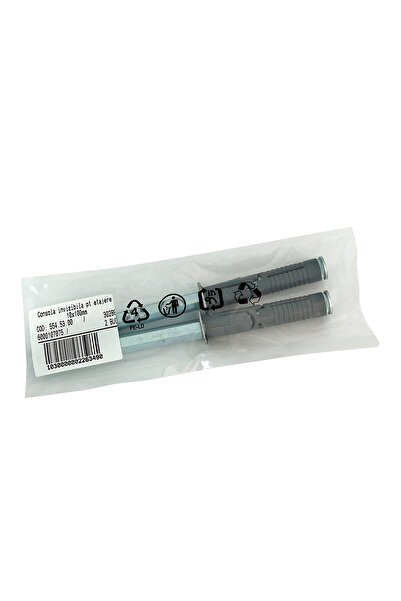 OEM Αόρατα στηρίγματα, για ράφια, 10 x 100 χιλ., σετ 2 τεμαχίων