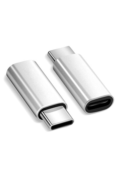 POWERTECH Αντάπτορας USB-C αρσενικό σε Micro USB θηλυκό PTH-064, ασημί