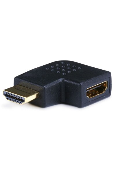 POWERTECH Προσαρμογέας HDMI CAB-H036, γωνιακός, 90 μοιρών °   αριστερά