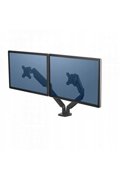 Fellowes Suport dublu pentru monitoare Seria Platinum, alb