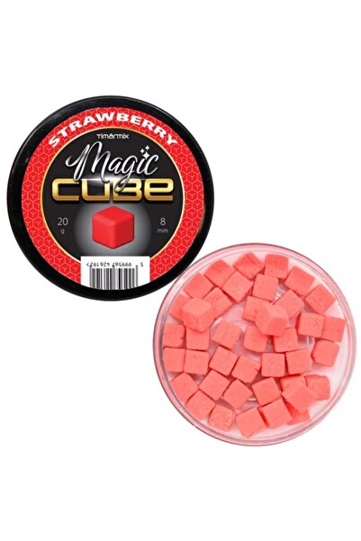 Timar Mix Cub Magic Pro Method 20g, 8mm, aromă de căpșuni roșii