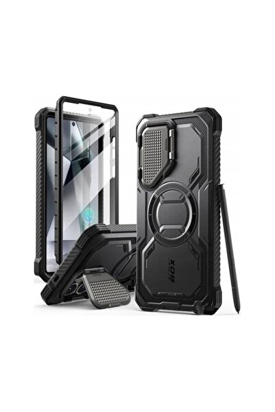 Supcase Husă pentru Samsung Galaxy S25 Ultra i-Blason ArmorBox Mag MagSafe Negru