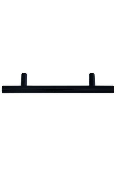 OEM Maner pentru mobila, din plastic, finisaj negru, M 484.61.19, M4 x 96 mm