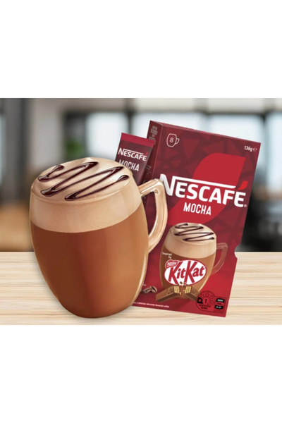 Nescafe كيت كات بنكهة الموكا مع كريمة الموكا 7 قطع