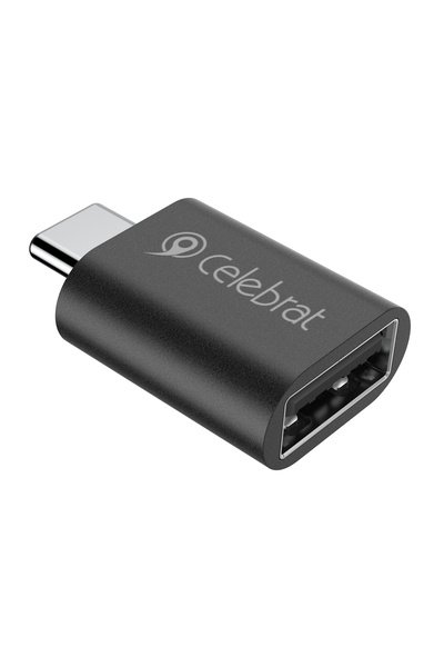 Celebrat Προσαρμογέας USB-C σε USB 3.0 CA-04, 5Gbps, μαύρο