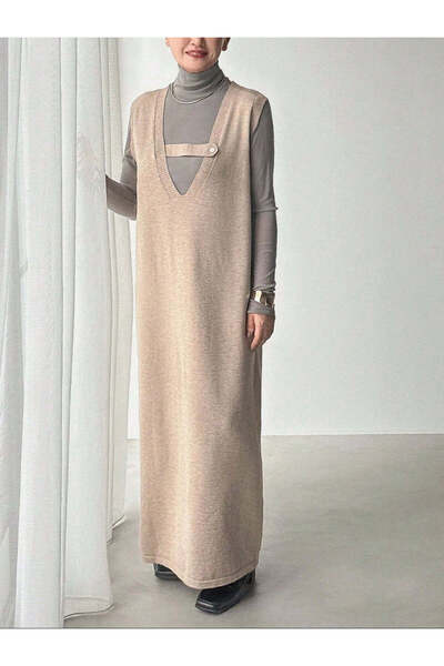 Sheya Maxi dress, beige