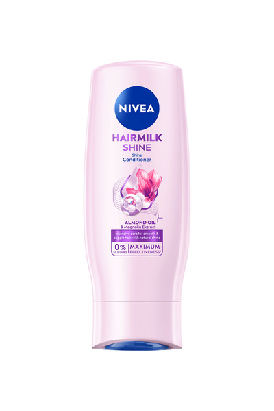 NIVEA Balsam Lapte de păr Strălucire și Luciu, 200 ml