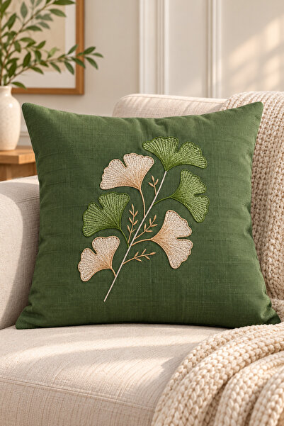 Elriya Decorative Patterned Linen-Look Throw Pillow Cover - Bohemian Throw Pi...