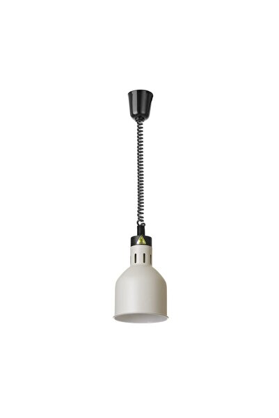 HENDI Lampă de căldură cilindrică, albă, 230V/250 W, 175x(Î)250