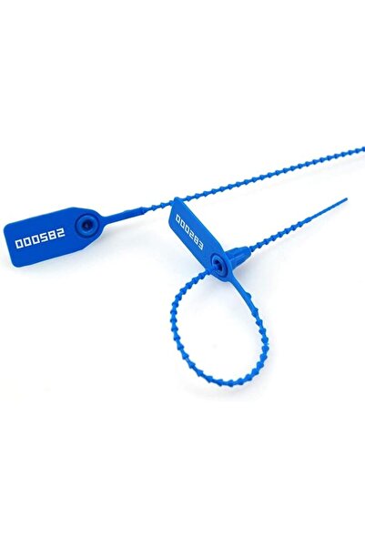 Easy 100 PlasticTamper Seals, Zip Ties for Fire Extinguishers Pull Tite Secur...