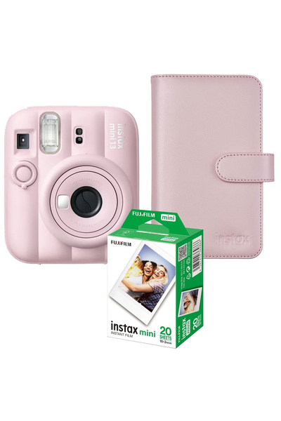 Fujifilm Instax Mini 13 Στιγμιαία Φωτογραφική Μηχανή + Άλμπουμ Instax mini + ...