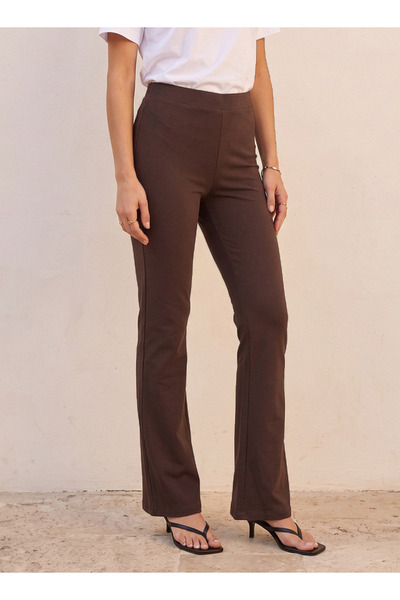 FAV Basics High Rise Leggings with Flared Hem