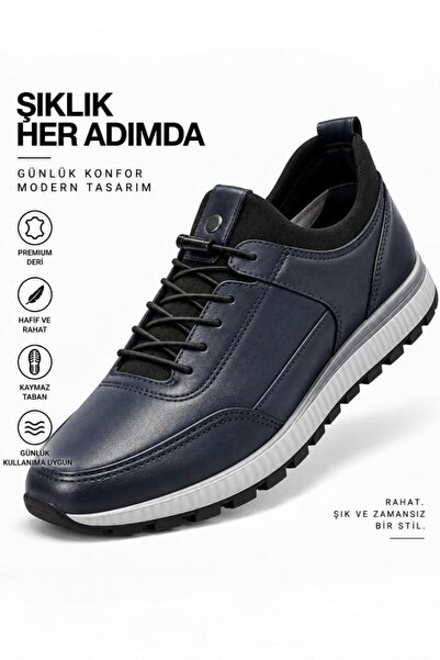 DETECTOR Hakiki Deri • Ortopedik Exclusive Tasarım Erkek Ayakkabı 6985