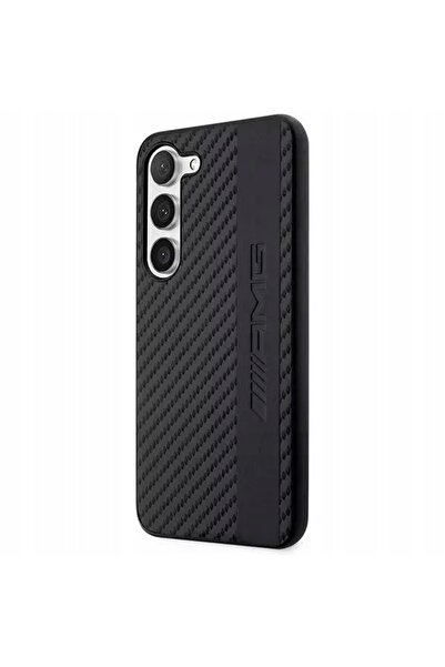 MERCEDES Husă AMG pentru Samsung Galaxy S23+ Plus, Carcasă rigidă cu dungi de...