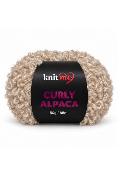 knitme Curly Alpaca