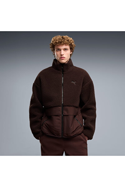 Puma Hybrid Erkek Kahverengi Polar Ceket (694562-33)