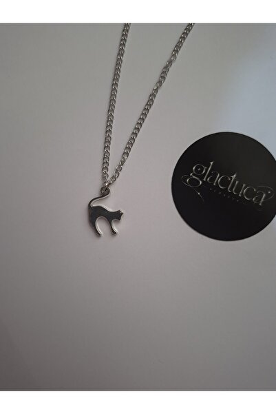 glactuca craft Cat Charm Kedi Zincir Kolye Y2K
