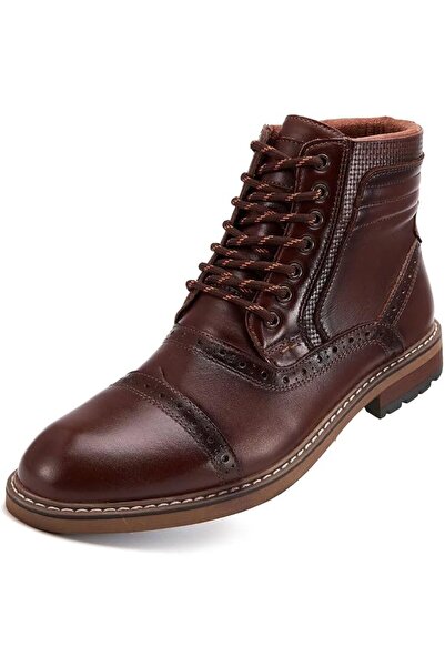 GENERAL Arkbird Men's Chukka Boots Genuine Leather Ankle Boot for Men Classic...