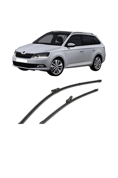 VALEO Set of car wipers SKODA FABIA III Estate (NJ5) 2014-2022, for windshiel...